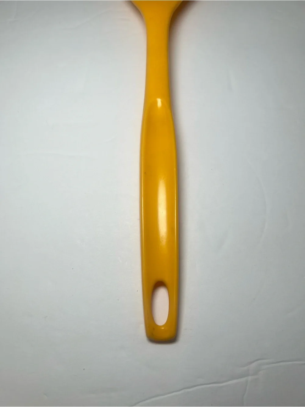 FOLEY Nylon Serving Spoon Yellow Orange Retro Kitchen Utensil 70s MCM Vintage